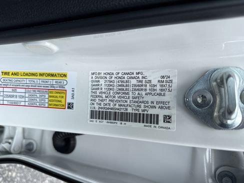 Certified 2025 Honda CR-V EX image 37
