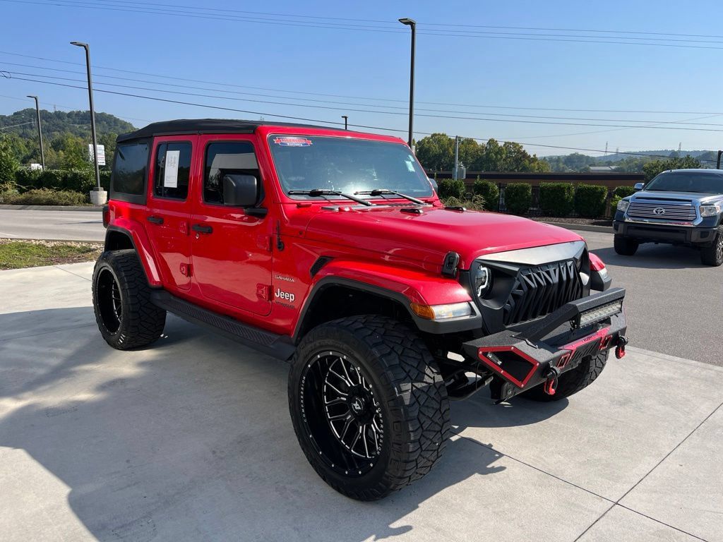 Used 2021 Jeep Wrangler Unlimited Sahara AWD/4WD image 30