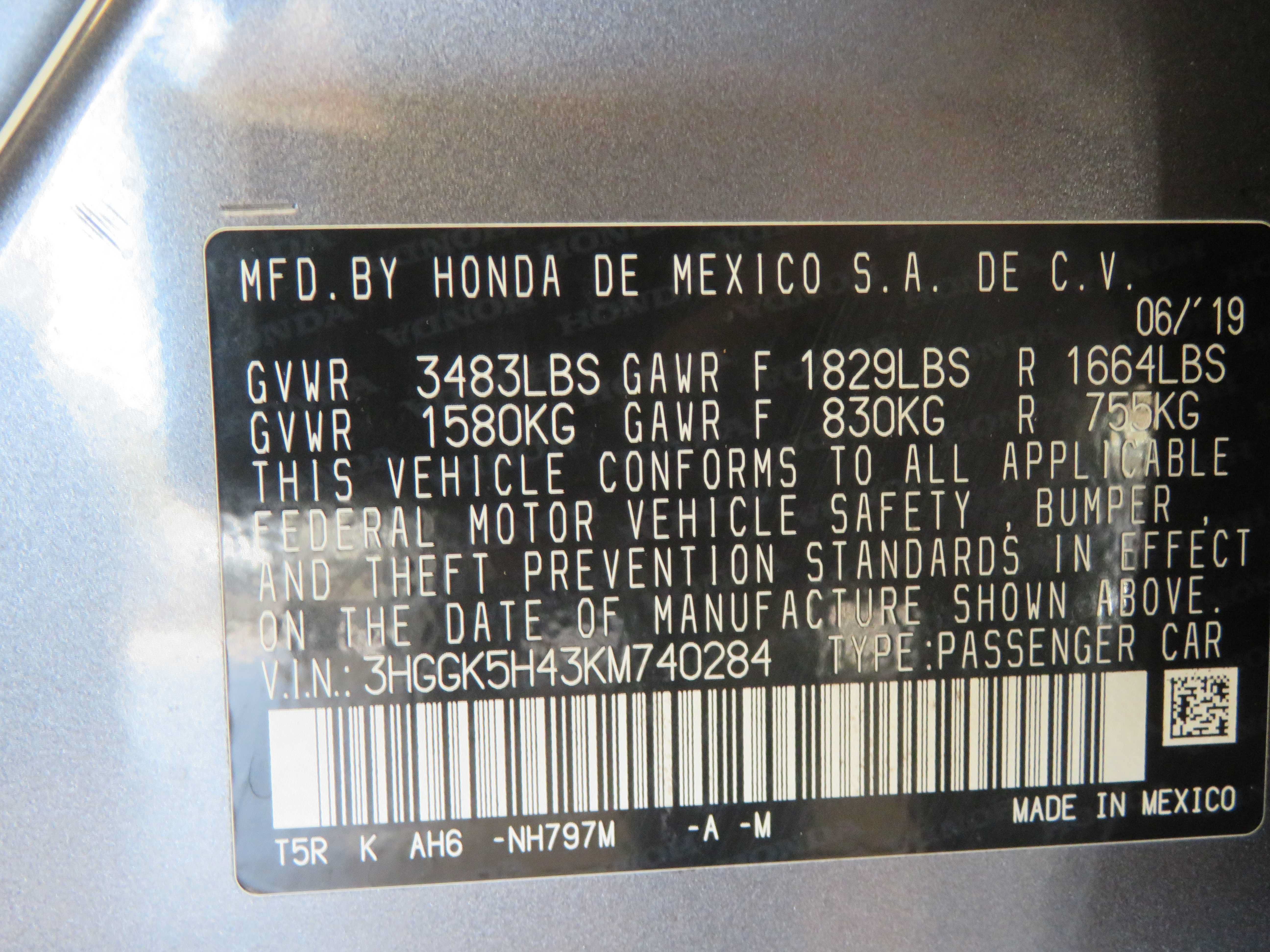 Used 2019 Honda Fit LX image 69