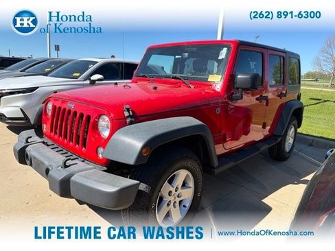 Used 2015 Jeep Wrangler Unlimited Sport w/ Quick Order Package 24S AWD/4WD image 1
