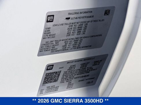 New 2026 GMC Sierra 3500 Denali Ultimate image 42