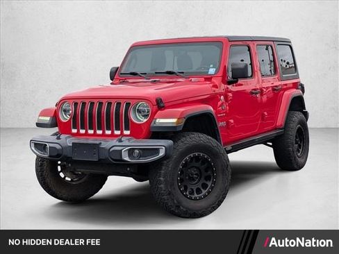 Used 2018 Jeep Wrangler Unlimited Sahara AWD/4WD image 1