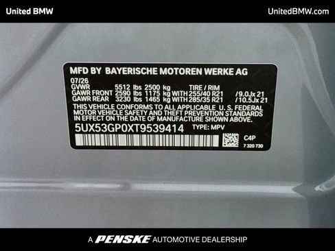 New 2026 BMW X3 xDrive30i w/ Premium Package AWD/4WD image 15