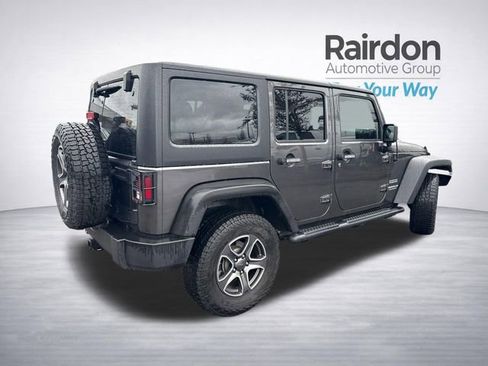 Used 2017 Jeep Wrangler Unlimited Sport w/ Mopar Black Appearance Group image 8