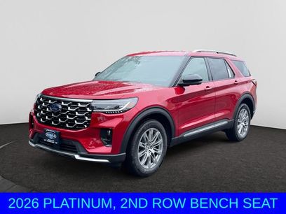 New 2026 Ford Explorer Platinum
