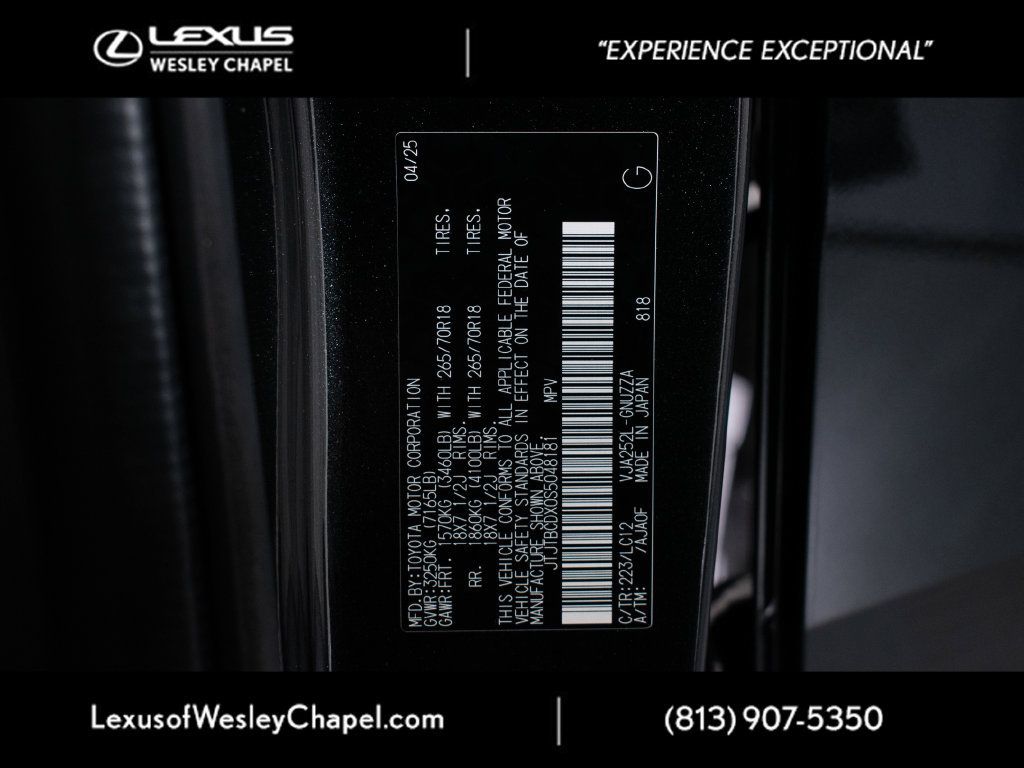 Certified 2025 Lexus GX 550 AWD/4WD image 25