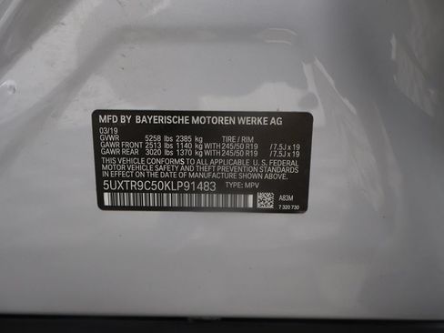 Used 2019 BMW X3 xDrive30i w/ Premium Package AWD/4WD image 51