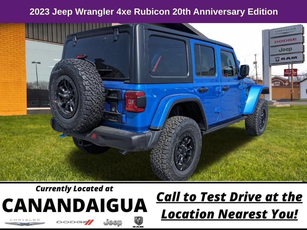New 2023 Jeep Wrangler Unlimited Rubicon 4xe AWD/4WD image 8