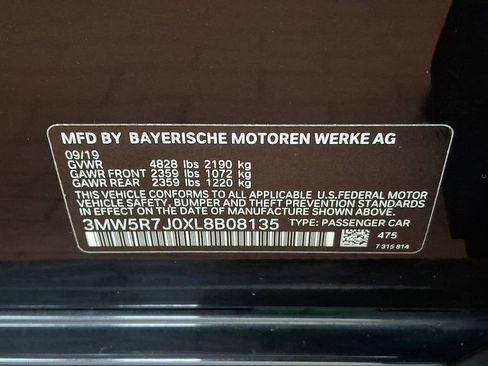 Used 2020 BMW 330i xDrive Sedan w/ Convenience Package image 27