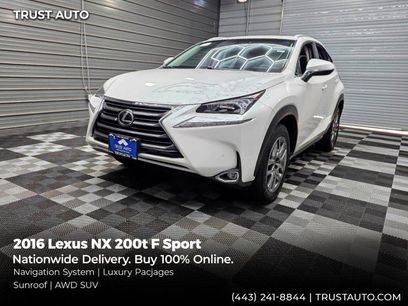 Used 2016 Lexus NX 200t AWD w/ Luxury Package