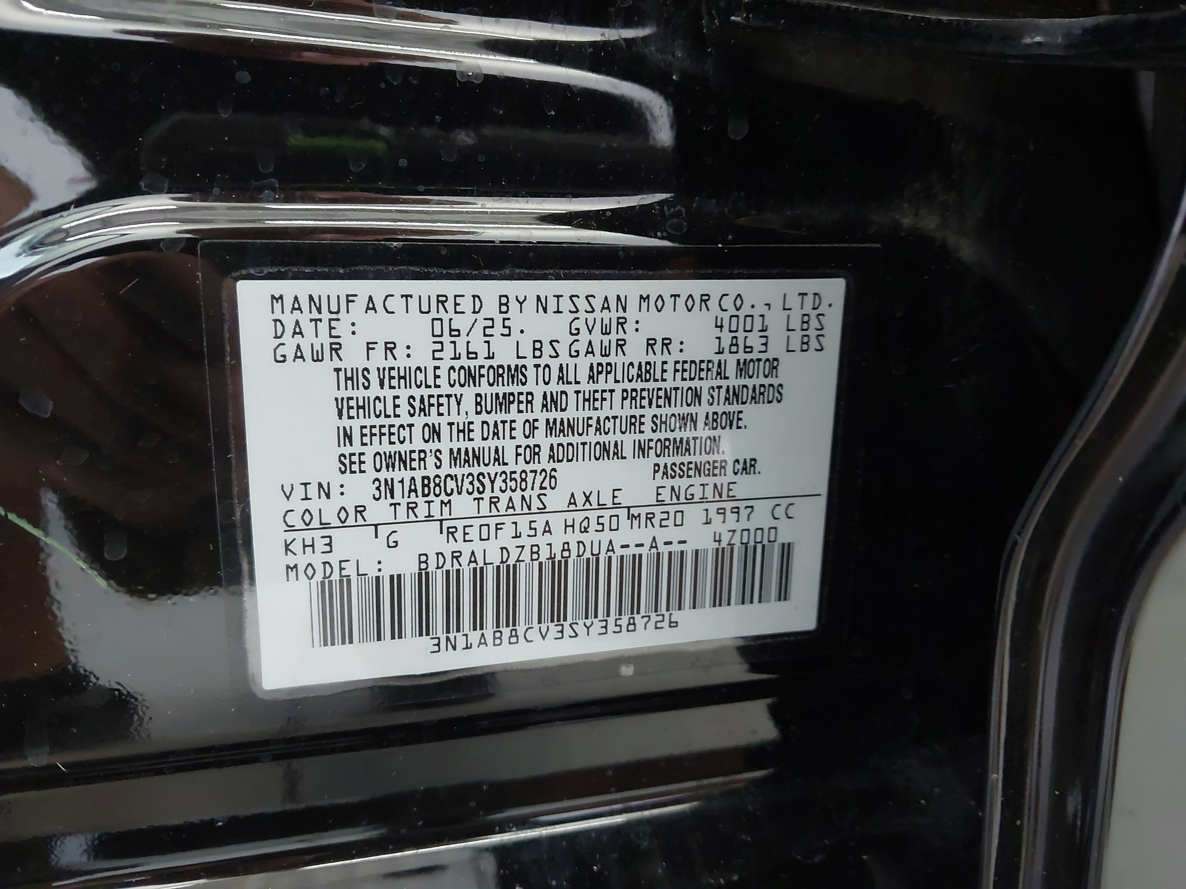 Used 2025 Nissan Sentra SV FWD image 33