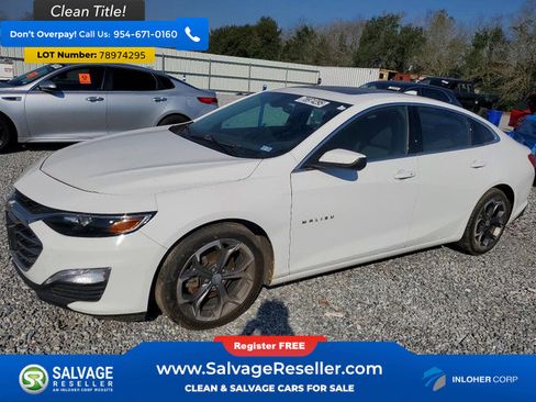 Used 2021 Chevrolet Malibu LT image 1