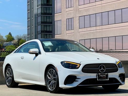 Certified 2021 Mercedes-Benz E 450 4MATIC Coupe image 1