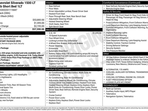 Used 2025 Chevrolet Silverado 1500 LT image 34