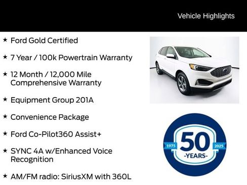 Certified 2024 Ford Edge SEL w/ Convenience Package image 6