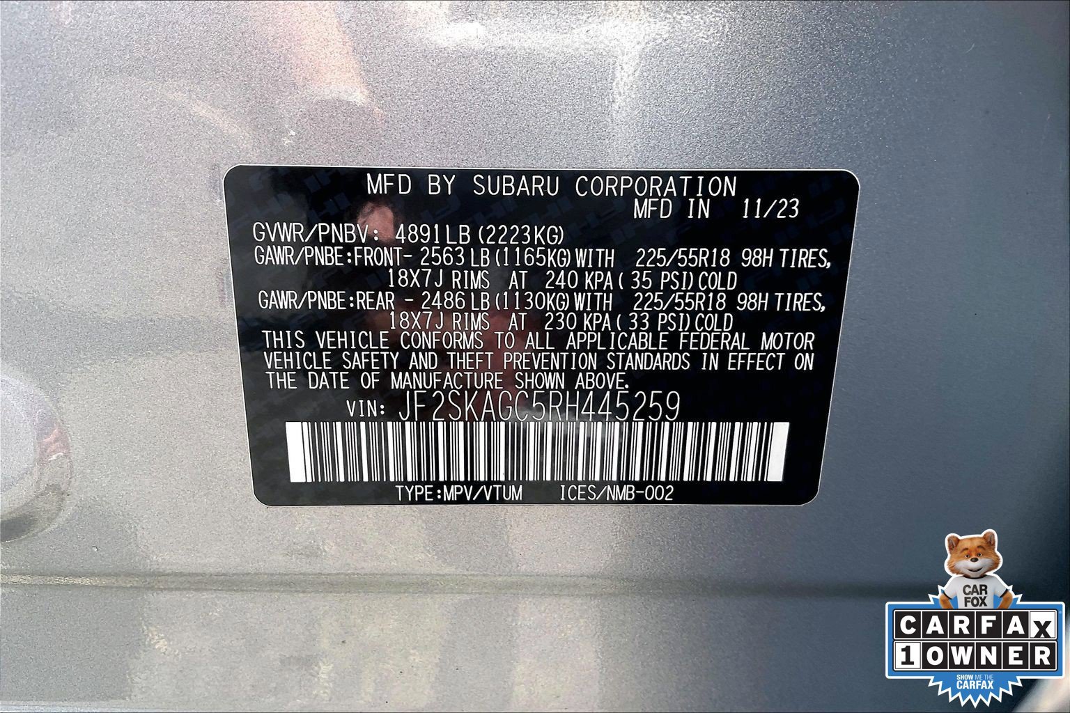Certified 2024 Subaru Forester Sport AWD/4WD image 32