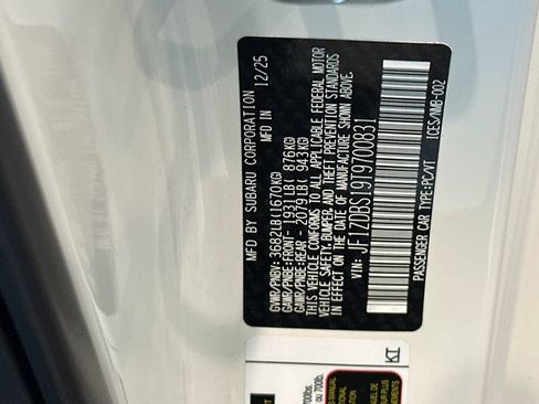New 2026 Subaru BRZ tS w/ Popular Package 1 RWD image 31