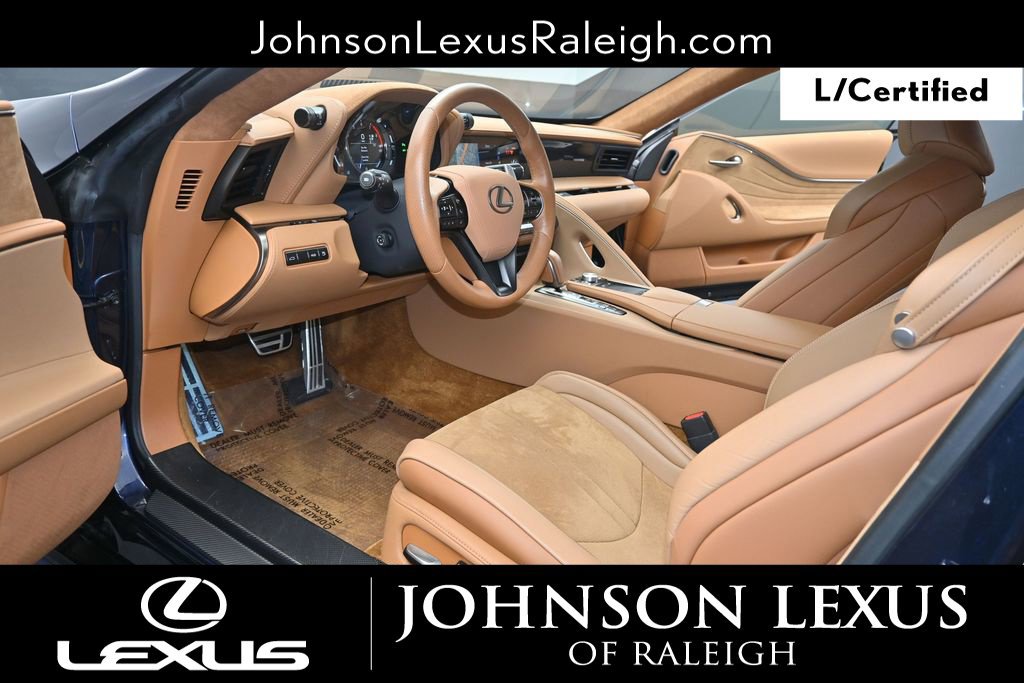 Certified 2021 Lexus LC 500 Coupe w/ Performance Package RWD image 11