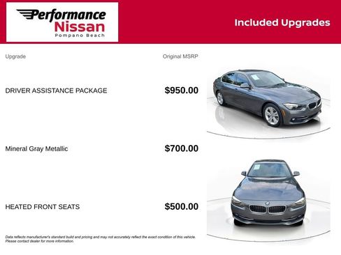 Used 2017 BMW 330i Sedan w/ Driver Assistance Package RWD image 7
