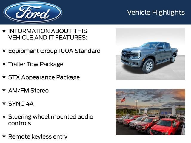 New 2026 Ford Ranger XL w/ Trailer Tow Package AWD/4WD image 4