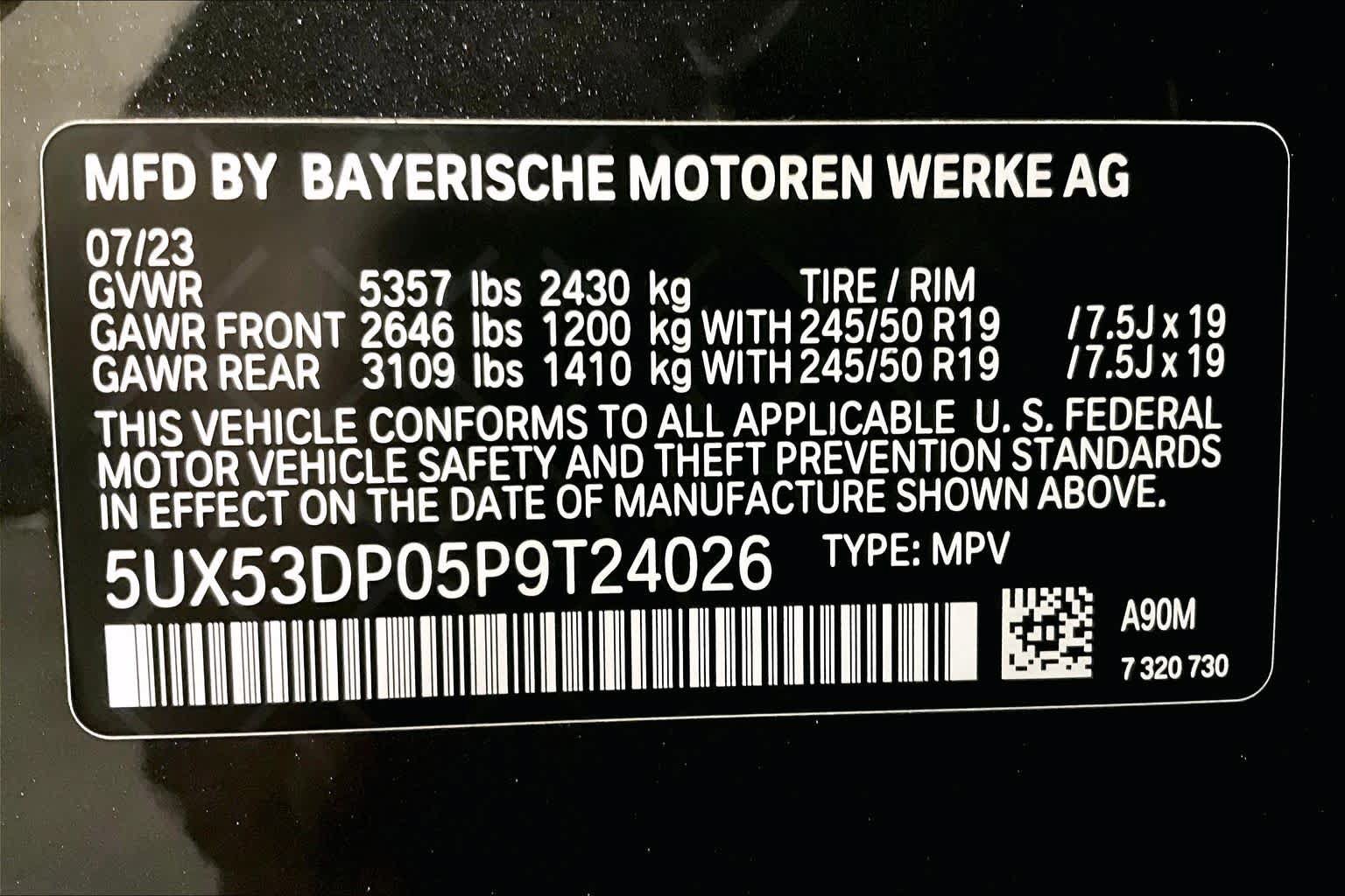 Used 2023 BMW X3 xDrive30i w/ Premium Package AWD/4WD image 33