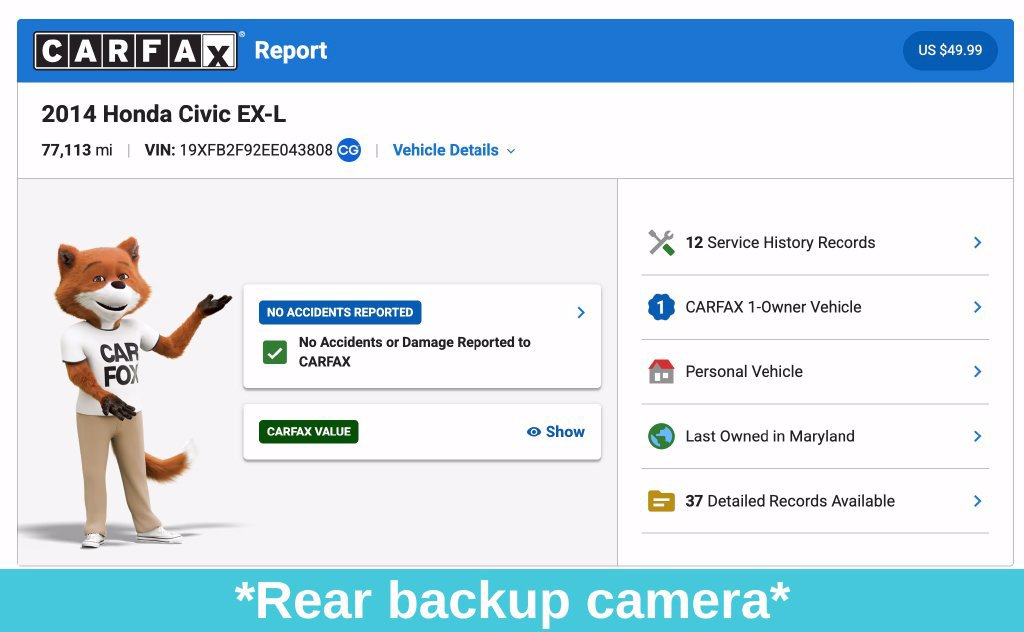 Used 2014 Honda Civic EX-L image 10