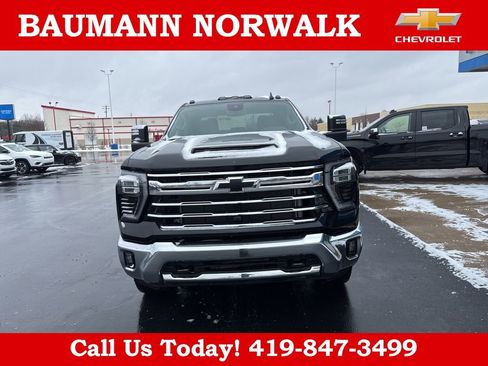 Used 2024 Chevrolet Silverado 3500 LTZ w/ Snow Plow Prep/Camper Package image 2
