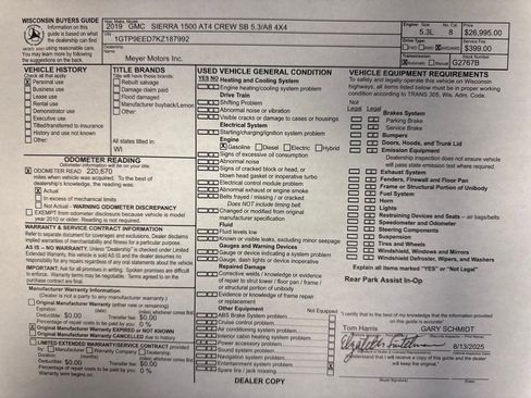 Used 2019 GMC Sierra 1500 AT4 w/ AT4 Premium Package image 29