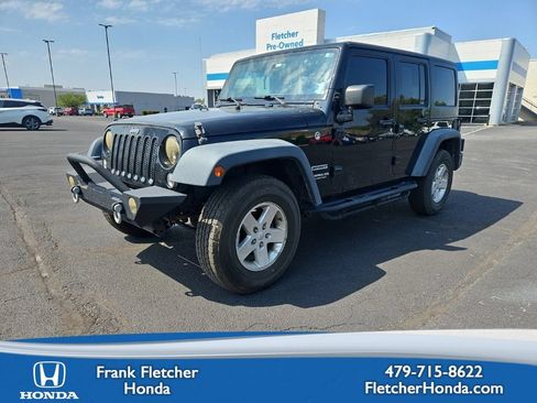 Used 2016 Jeep Wrangler Unlimited Sport w/ Quick Order Package 24S AWD/4WD image 1