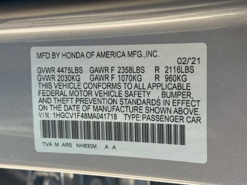 Used 2021 Honda Accord Sport Special Edition image 31