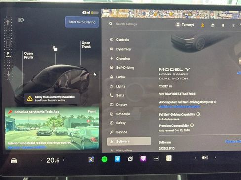 Used 2026 Tesla Model Y Long Range AWD/4WD image 7