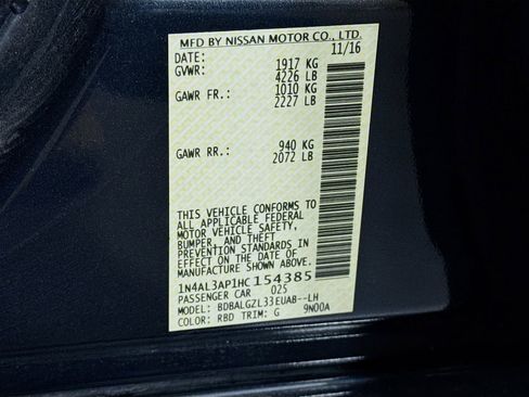 Used 2017 Nissan Altima 2.5 S w/ Power Driver Seat Package image 38