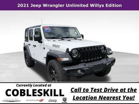 Used 2021 Jeep Wrangler Unlimited Sport AWD/4WD image 1