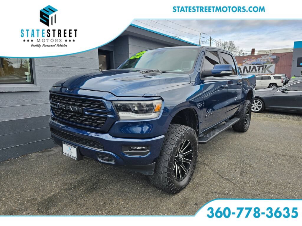 Used 2022 RAM 1500 Sport w/ Rebel Level 2 Equipment Group AWD/4WD image 1