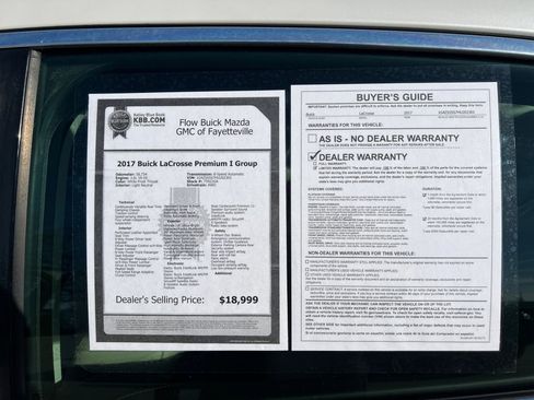 Used 2017 Buick LaCrosse Premium w/ Driver Confidence Package #2 image 33