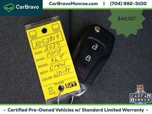 Used 2025 Ford F150 XLT w/ Equipment Group 301A Standard AWD/4WD image 53