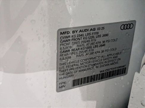 Certified 2025 Audi Q3 2.0T Premium w/ Convenience Package image 25