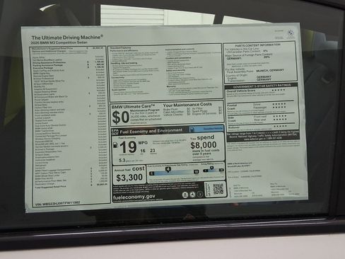 New 2026 BMW M3 Competition w/ M Driver's Package image 34