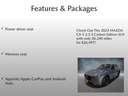 Used 2023 MAZDA CX-5 Carbon Edition