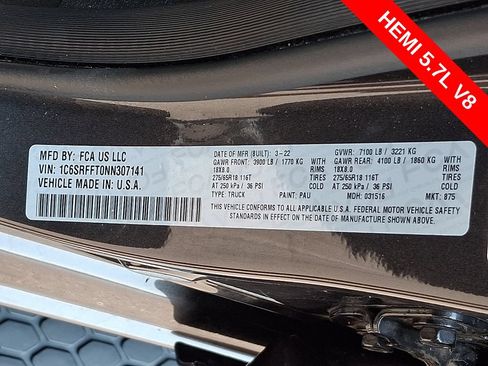 Used 2022 RAM 1500 Big Horn AWD/4WD image 27