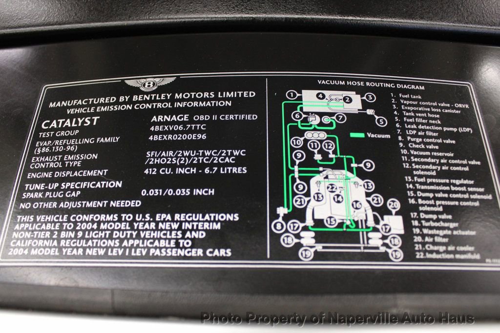 Used 2004 Bentley Arnage T RWD image 63