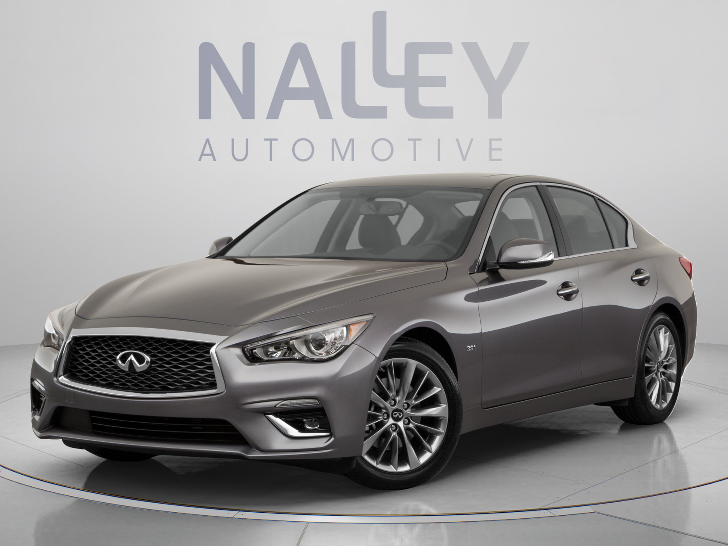 Used 2019 INFINITI Q50 Luxe w/ Essential Package (3.0T Luxe) RWD image 1