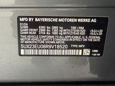 Certified 2024 BMW X5 xDrive40i w/ Premium Package image 22