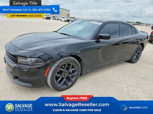 Used 2019 Dodge Charger SXT w/ Blacktop Package RWD image 1