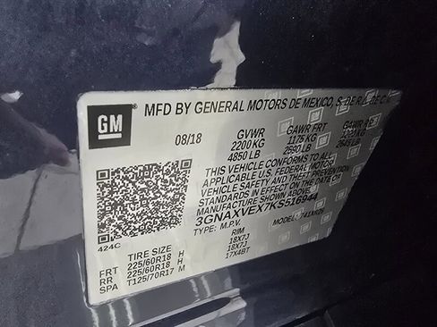 Used 2019 Chevrolet Equinox LT AWD/4WD image 33
