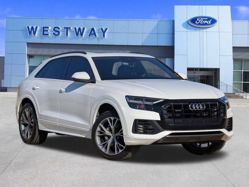 Used 2020 Audi Q8 Premium w/ Black Optic Package image 2