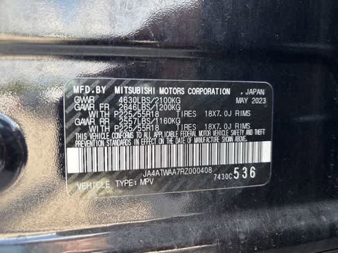 Used 2024 Mitsubishi Eclipse Cross SEL AWD/4WD image 24