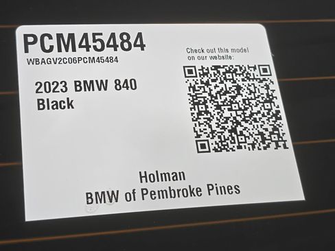 Certified 2023 BMW 840i Gran Coupe w/ M Sport Professional Package RWD image 26