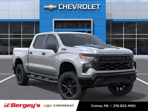 New 2026 Chevrolet Silverado 1500 Custom Trail Boss w/ Dark Appearance Package AWD/4WD image 9