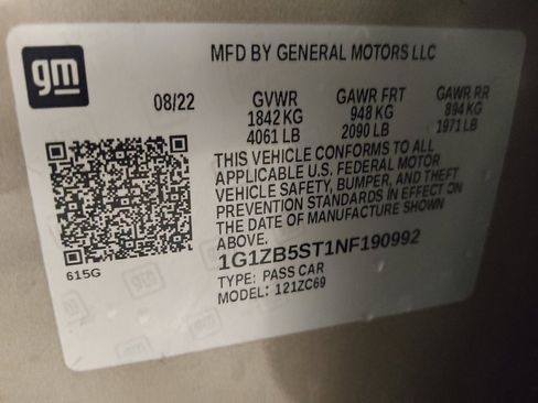 Used 2022 Chevrolet Malibu LS w/ LPO, Convenience Package 1 image 33